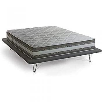 Colchón Doble Teodora Memory Foam y Gel 9 Zonas 160x200 cm Hipoalergénico Antiácaros Made in Italy