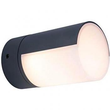Aplique LED de Exterior Cyra, 8W, Color Antracita, 500 LM, Cabezal Giratorio