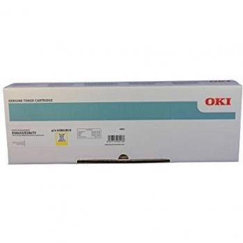 Cartucho de Toner Amarillo Original OKI Executive ES8453/ES8473 - 45862819