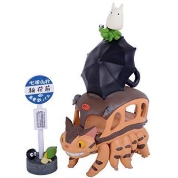 Multicolor Catbus Action Figure - Studio Ghibli My Neighbor Totoro 3.7 cm