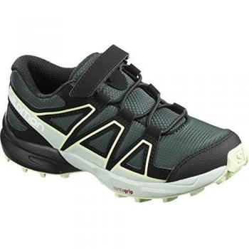 Salomon Speedcross Bungee K, Zapatillas de Trail Running Unisex Niños, Verde