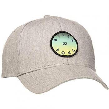 BILLABONG Theme Snapback Caps, Hombre, Grey Heather, U