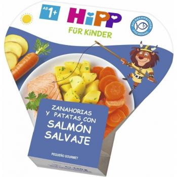 Zanahorias y Patatas con Salmón Salvaje Hipp 250 gramos