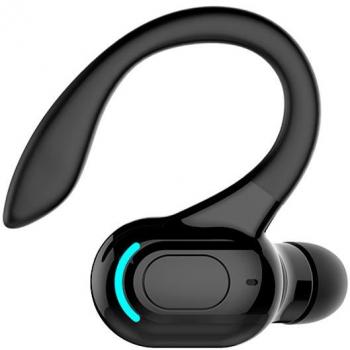 Auricular Bluetooth Cool Midway Negro - Inalámbrico, diseño ergonómico, sonido estéreo de alta calidad, batería de larga duración, compatible con dispositivos iOS y Android, micrófono integrado para llamadas manos libres