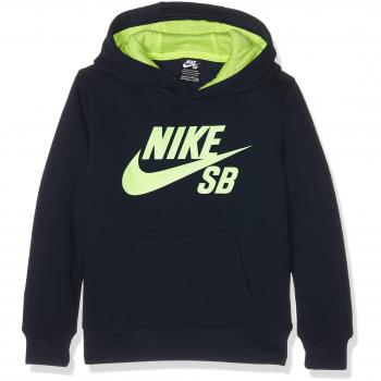 Nike SB Logo Fleece Pullover, Suéter Para Niños, Azul