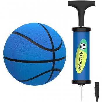 Mini Pelota de Baloncesto,Deporte Baloncesto con Bomba Suave y Seguro de Interior o Piscina para Niños