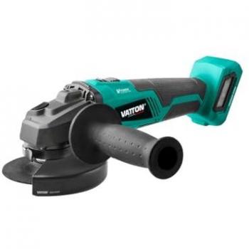 Amoladora 115/125 VATTON 20V Brushless Sin Batería - Rendimiento Óptimo, sin escobillas, diseño compacto, diámetro de disco de 115/125 mm, motor potente y eficiente