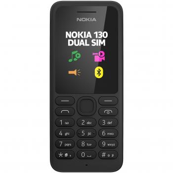 Nokia 130 1.8 68.6g Negro Teléfono básico - Teléfono móvil