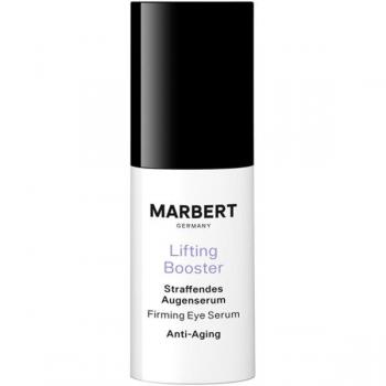 Marbert Lifting Booster Sérum de Ojos 15 ml - Suero reafirmante para el contorno de ojos, fórmula antienvejecimiento, hidratante y nutritivo, mejora la elasticidad de la piel, reduce la apariencia