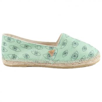 Slowers MEDP139, Alpargatas para Mujer, Verde, 39 EU