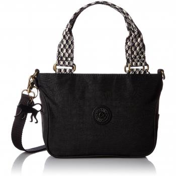 Kipling Emmalee S Bpc - Bolso de asas para mujer Negro Black