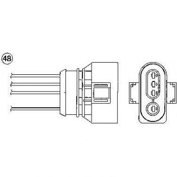 Sonda Lambda NGK 90698 - Sensor de Oxígeno de Precisión