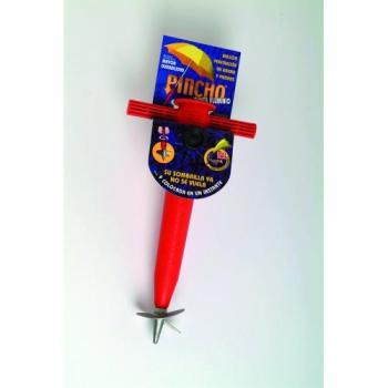 SOPORTES PLASTICOS PINCHO, S.L. 8431687400470 PINCHO SOMBRILLA PLASTICO con Punta Aluminio, Mediana