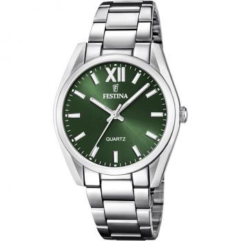 Festina Boyfriend F20622/4 Reloj de Mujer Acero con Esfera Verde