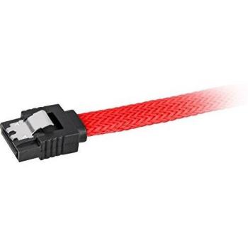 Sharkoon 0.45m, 2xSataIII cable de SATA 7-pin Rojo
