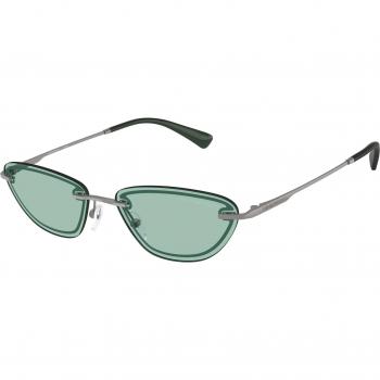 Emporio Armani EA2158 Cat Eye Sunglasses for Women, Color 3003/2, Grey, Size: 57 MM