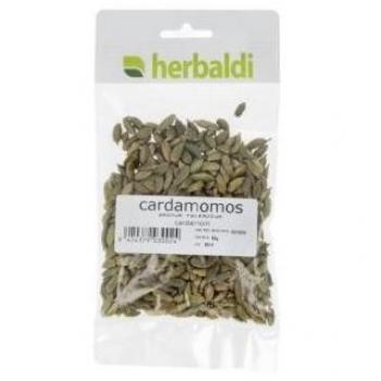 Herbaldi Hierba Cardamomo Verde 80Gr - Beneficios para la Salud, Hierba de Cardamomo Verde - 80 gramos - Herbaldi
