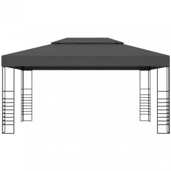 vidaXL Cenador Gris Antracita 3x4 m
