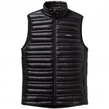 Patagonia M'S Ultralight Down Chaleco, Hombre, Negro, L