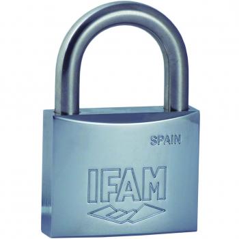 IFAM | Candado Serie Inox | Alta Resistencia a la Oxidación | Ambientes Húmedos | Alto Nivel de Seguridad | Arco Normal | 30mm | Resistente y Cromado