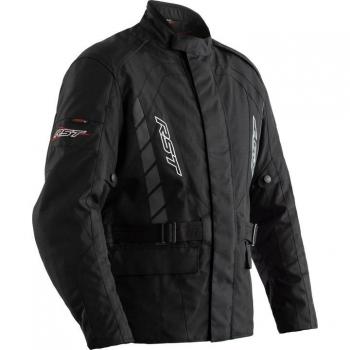 RST Alpha IV Chaqueta textil de motocicleta Negra