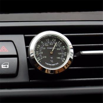 El termómetro de coche/luz de noche automotive reloj/formularios electrónicos/interior del vehículo relojes/reloj/calendario/reloj de cuarzo electrónico/accesorios automotrices, termómetro - Negro