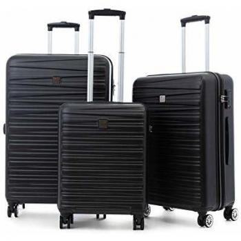 MODO by Roncato Set De 3 Maletas Rigida 4 Ruedas Houston, 98 64 39 Lt - 76x50x29 67x44x25 55x40x20 cm, Ligero Organización Interna, Garantia 2 Anos