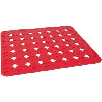 PINFI 81141 - Salvaplatos multiusos de silicona, 32 x 28 cm, color rojo