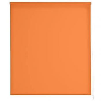Estor Enrollable Opaco Liso Dracarys Naranja - Instalación Fácil 170 x 235 cm
