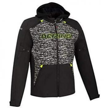 Bering Chaqueta moto DRIFT Negro/Gris, Negro/Gris, XXL