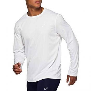 Asics Katakana LS Top Camiseta, Hombre, Brilliant White, 2XL