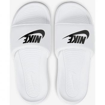Chanclas Nike Victori One Slide Mujer Blanco/Negro