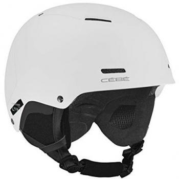 Cebe Casco de Nieve Pow Lite Unisex Adulto White Matte Large