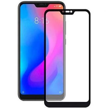 KSIX smart your tech Protector de Pantalla para Xiaomi MI A2 Lite, Vidrio Templado, Grosor 0.33 mm, Negro