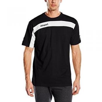 uhlsport Liga Training T-shirt - Camiseta deportivas para hombre, color negro/blanco, talla 2XS/XS