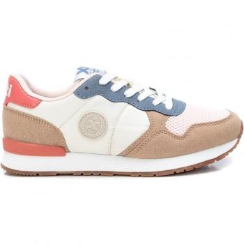 Zapatillas XTI 43661 Beige para mujer con cierre de cordón