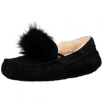 Ugg® Dakota Pom Pom Mujer Zapatillas Negro