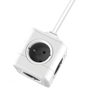 Savio PowerCube PC-02 Base Múltiple 3 m 5 Salidas AC