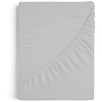 Bajera Ajustable 50/50 Gris Burrito Blanco 135 cm - Sábanas de Algodón-Poliéster con Diseño A7 para Cama de 135 cm