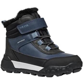 Geox Trekkyup Boys' Waterproof Winter Boots Size 33 Blue