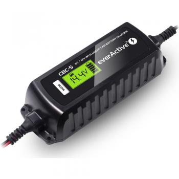 Everactive CBC5 Cargador de batería para vehículos 6-12 V Negro