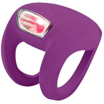 Knog Unisex luz rana luz estroboscópica trasera, Uva, no aplicable