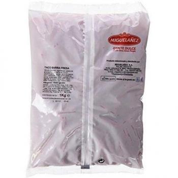 Miguelañez Bolsa Regaliz Rojo con Forma de Taco Estriado - 1000 gr