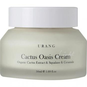 URANG - Cactus Oasis Cream 50ml - Cosmetics, Hydrating, Moisturizing, Soothing, Lightweight texture, Suitable for all skin types, Contains cactus extract, Vegan-friendly, Paraben-free
