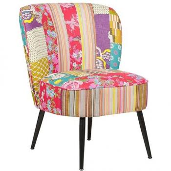 Sillón Acolchado Multicolor Sin Reposabrazos Diseño Moderno Voss