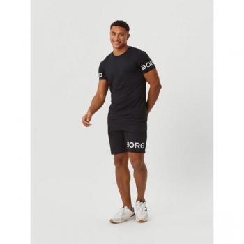 Björn Borg Men's Black Shorts, Size: XXL