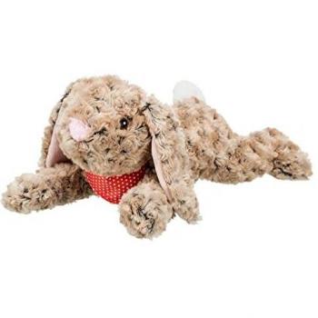 Trixie Conejo de Peluche XXL para Perros, Suave y Sin Ruido, 47 cm