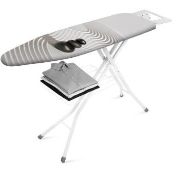 Metaltex Orione - Tabla de Planchar, Tapizado Arena, 123x36cm