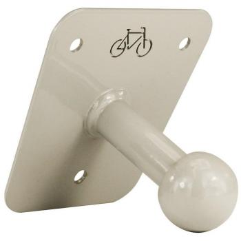 Soporte de pared universal para portabicicletas trasero de HEYBRO - incluidos accesorios de montaje, además de eficiente y elegante soporte de pared para su portabicicletas