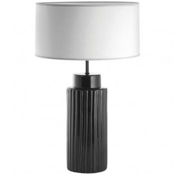 Lámpara de Sobremesa de Cerámica Negra Novolux - Altura 64 cm